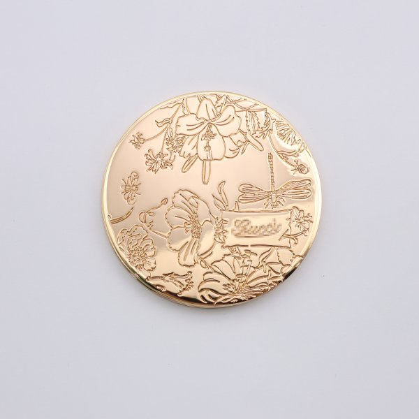 Custom Engraved Gold Portable Mirrors