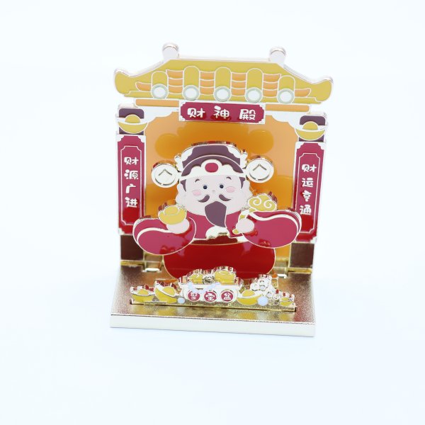 Feng Shui decoration Auspicious Gold of Wealth Decor & Magnets