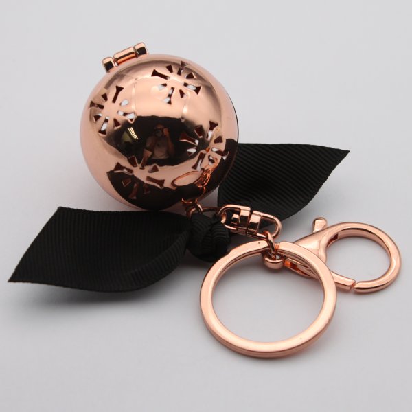 Unique Round Essential Oil Diffuser Keyring - Image 2