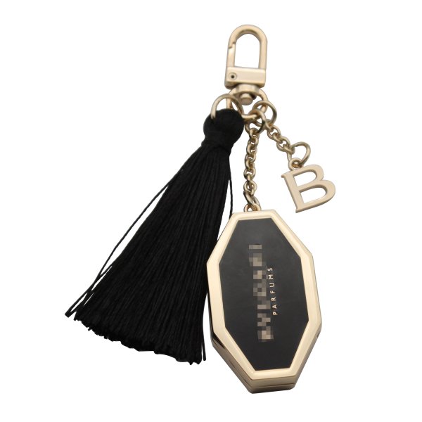 Elegant Aromatherapy Custom Hexagon Locket Keyring