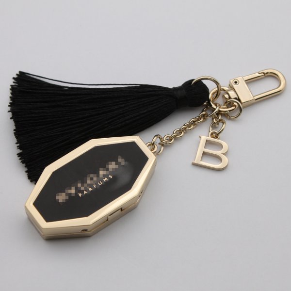 Elegant Aromatherapy Custom Hexagon Locket Keyring - Image 3
