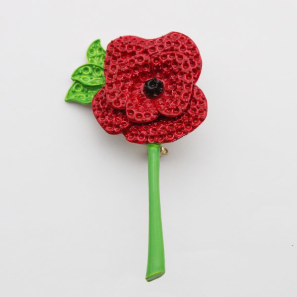 Custom Poppy Lapel Pins - Image 2