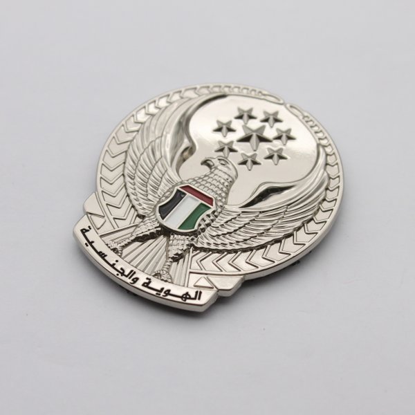 Custom Logo Cap Badges with Magic Hook - Image 3