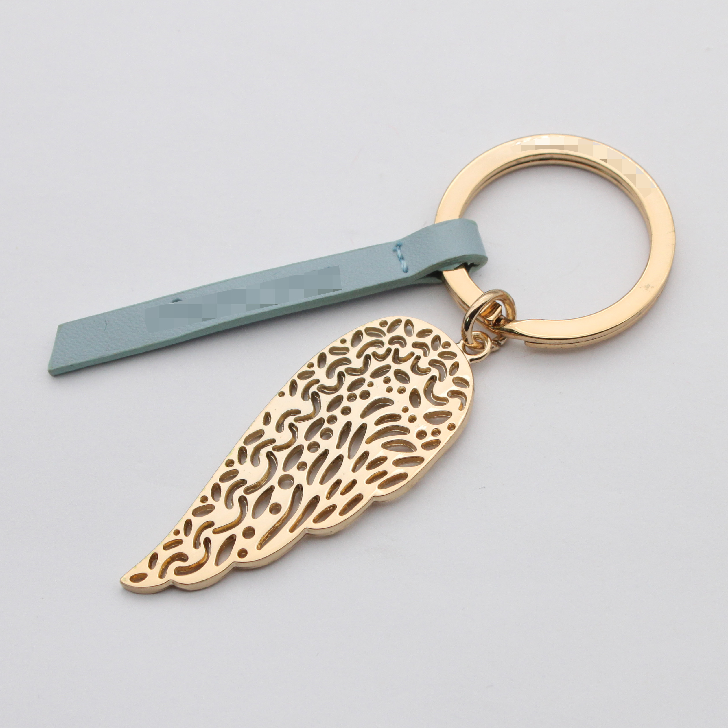 thumbnail image 2 of FairyFountainGifts Angel Wing Keyring - Personalised Sympathy Or Spiritual Gift 2 of 4